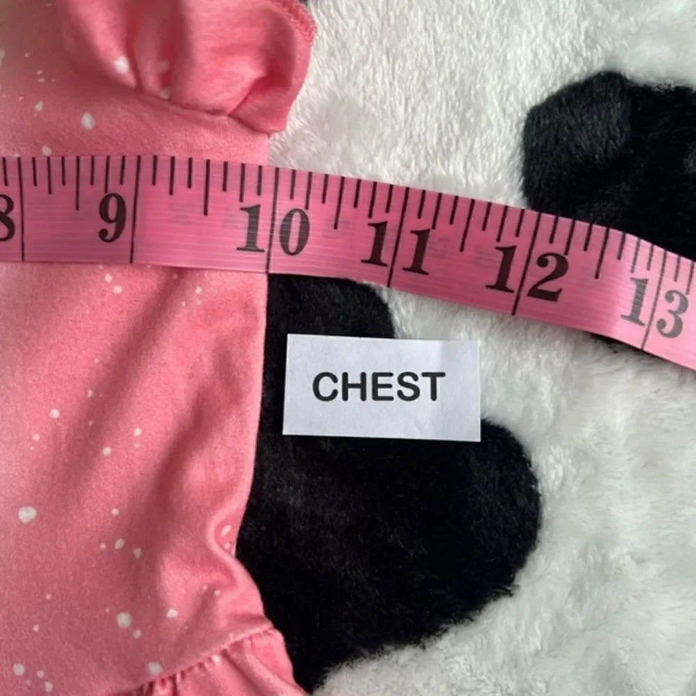 Butterfly Pink Leopard Bell Bottom‎ Set 3XS (6-12 months)